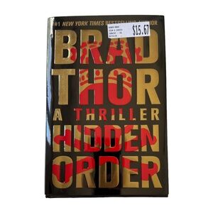 Hidden Order A Thriller By Brad Thor Hardcover Book